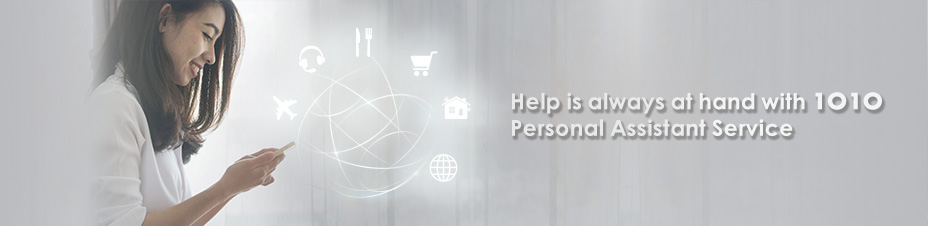 1O1O banner:Personal Assistant Services